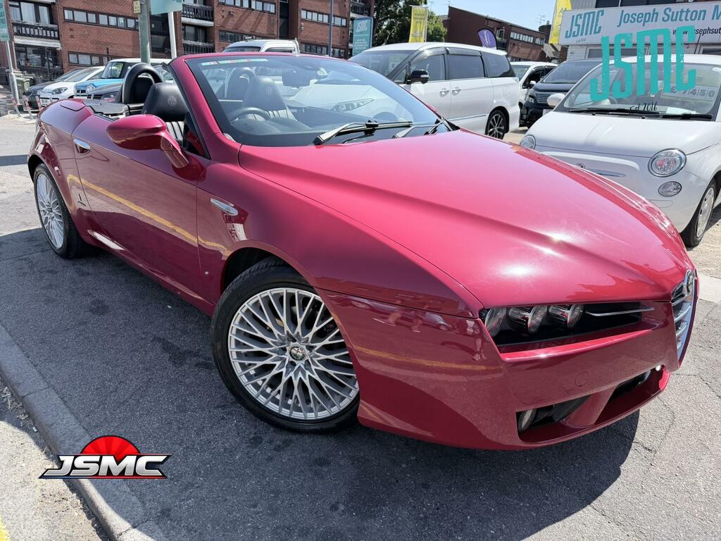 Alfa Romeo Spider 2.2 Jts Convertible 221 G Km 18 Red