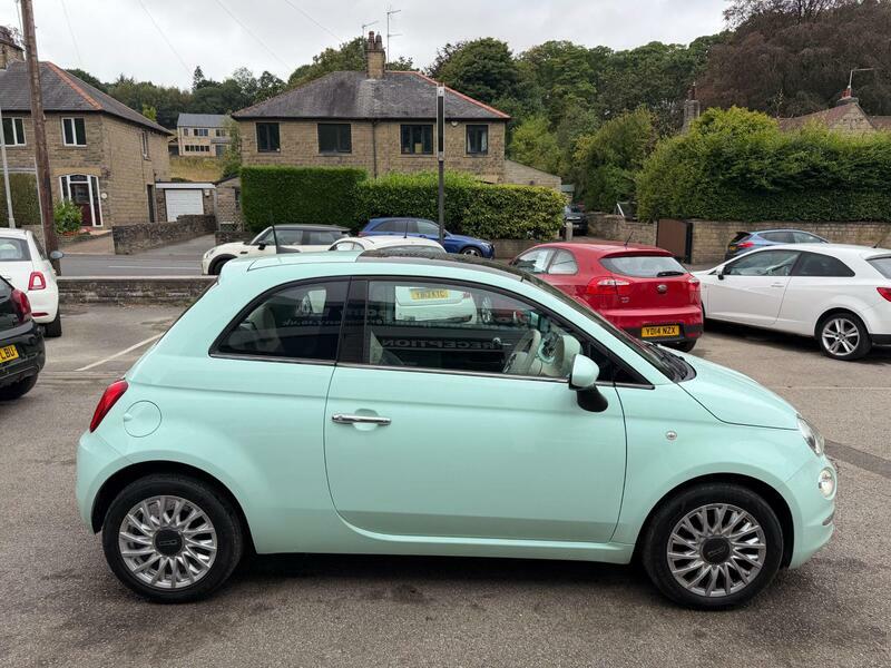 Fiat 500 1.2-lounge-hatchback-3dr-petrol-manual-euro-6-ss Green #6