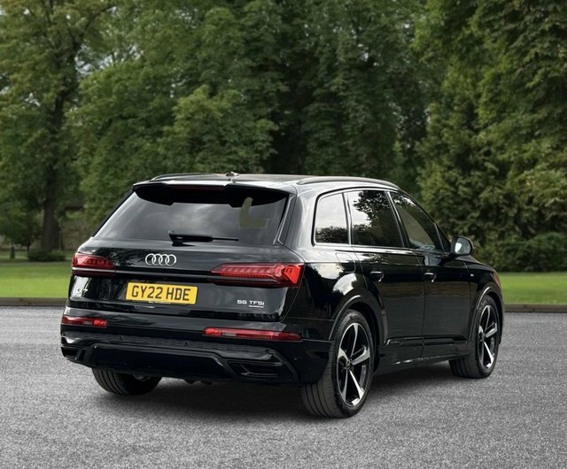 Audi Q7 2022 3.0 Tfsi V6 55 Black Edition Suv T GY22HDE Black #4