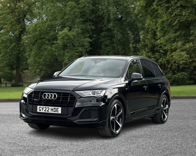Audi Q7 2022 3.0 Tfsi V6 55 Black Edition Suv T GY22HDE Black #2