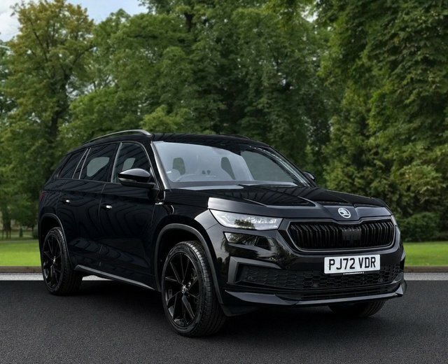 Skoda Kodiaq 2022 1.5 Tsi Act Sportline Suv Dsg Euro PJ72VDR Black
