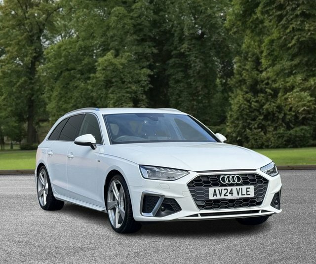 Audi A4 Avant 2024 2.0 Tfsi 40 S Line Estate S Tronic AV24VLE White