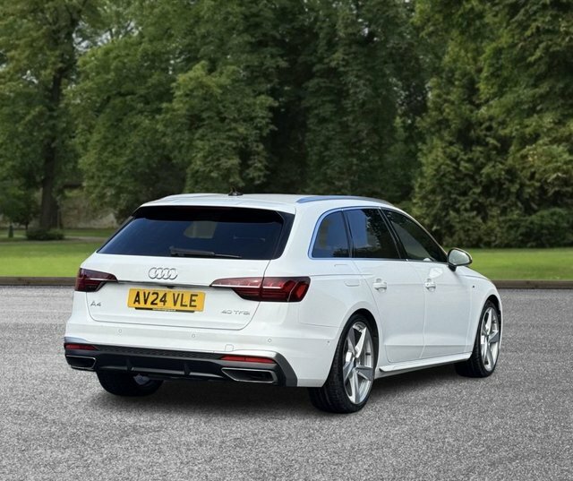 Audi A4 Avant 2024 2.0 Tfsi 40 S Line Estate S Tronic AV24VLE White #4