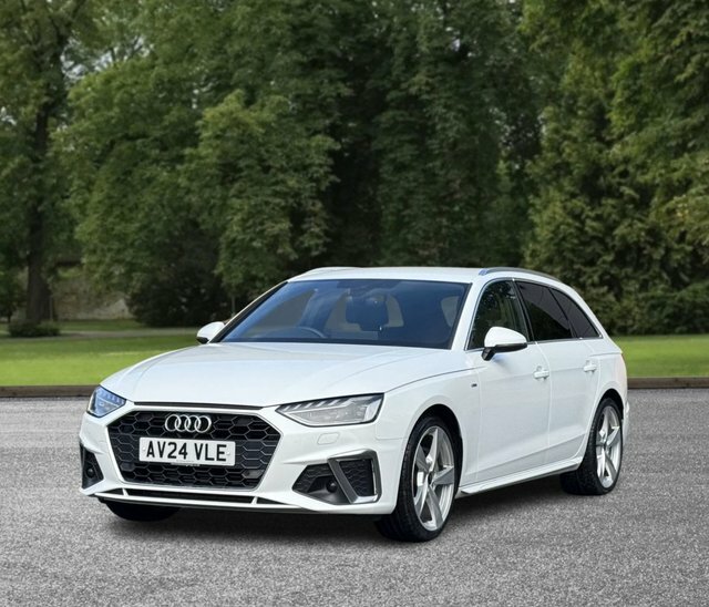 Audi A4 Avant 2024 2.0 Tfsi 40 S Line Estate S Tronic AV24VLE White #2