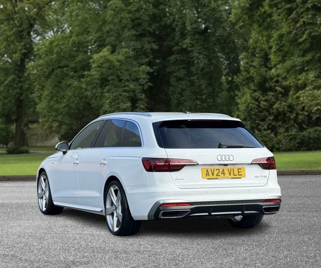 Audi A4 Avant 2024 2.0 Tfsi 40 S Line Estate S Tronic AV24VLE White #5