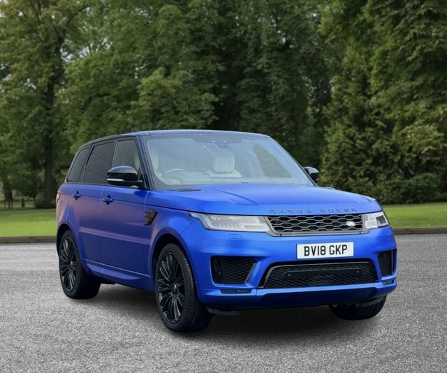 Land Rover Range Rover Sport 2018 3.0 Sd V6 Dynamic Suv Diese Blue
