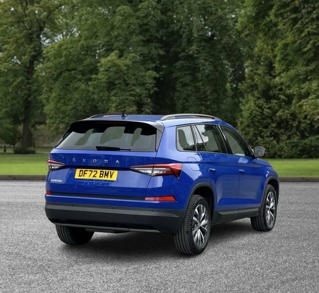 Skoda Kodiaq 2022 2.0 Tdi Se Drive Suv Dsg Euro 6 S DF72BMV Blue #4