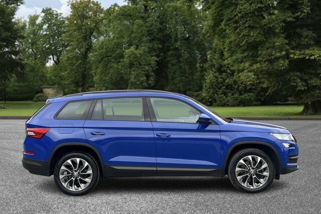 Skoda Kodiaq 2021 2.0 Tdi Se Drive Suv Dsg Euro 6 S BG21MWD Blue #3