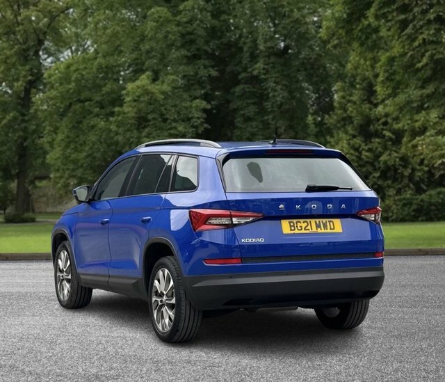 Skoda Kodiaq 2021 2.0 Tdi Se Drive Suv Dsg Euro 6 S BG21MWD Blue #5