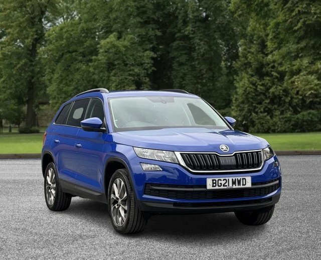 Skoda Kodiaq 2021 2.0 Tdi Se Drive Suv Dsg Euro 6 S BG21MWD Blue