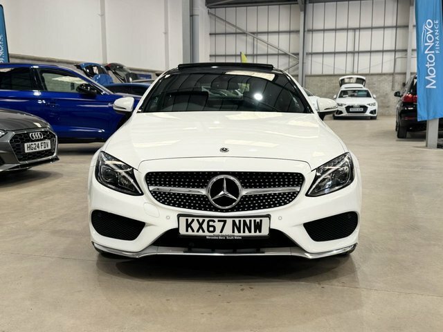 Mercedes-Benz C Class 2017 2.0 C200 Amg Line Coupe G-tronic White #6