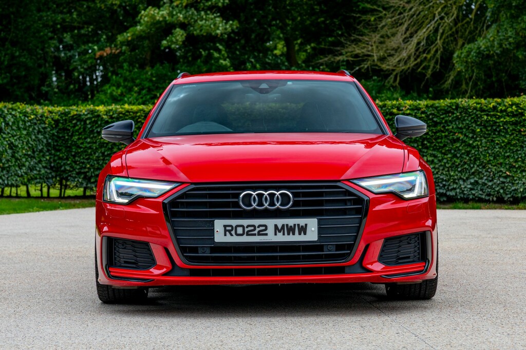 Audi A6 Avant Estate 2.0 Tdi 40 Black Edition 2022 Red #6