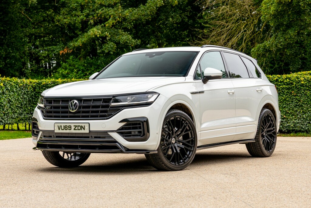 Volkswagen Touareg 3.0 Tdi V6 R-line Tech White #4