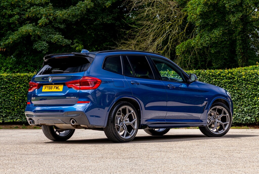 BMW X3 Suv 2.0 X3 Xdrive20d M Sport 2018 FT68FWL Blue #5