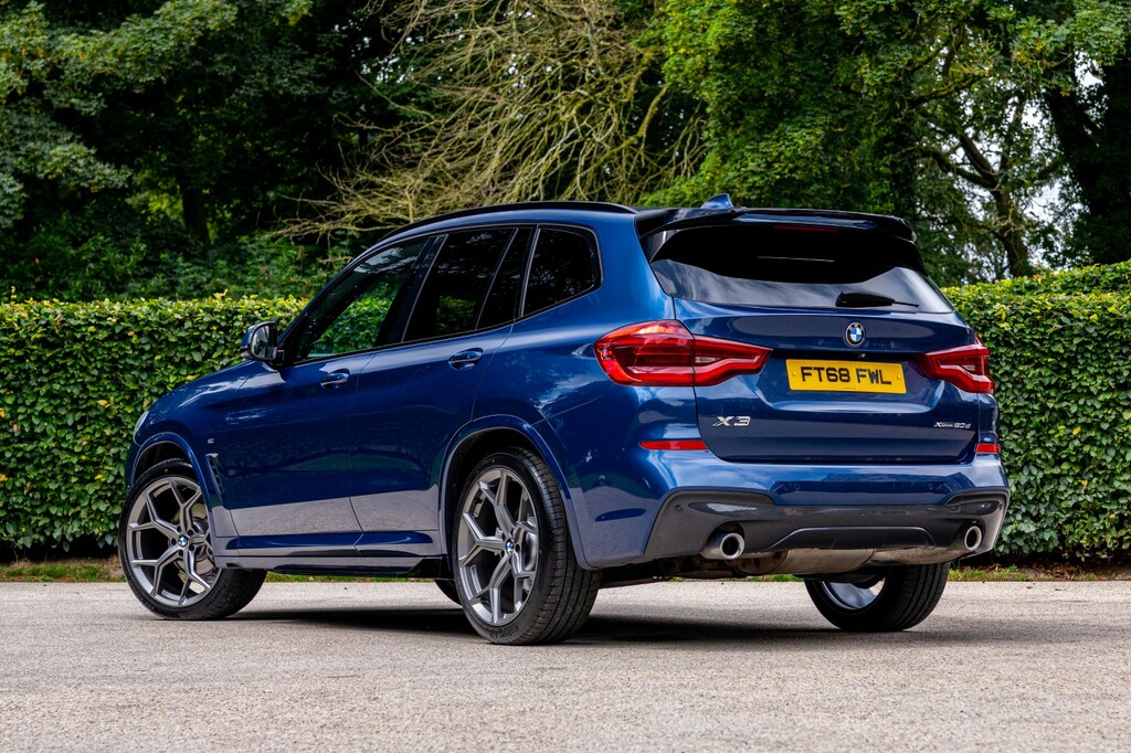 BMW X3 Suv 2.0 X3 Xdrive20d M Sport 2018 FT68FWL Blue #2