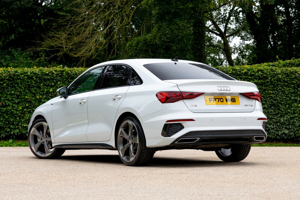 Audi A3 Saloon 2.0 Tdi 30 S Line 2020 FP70WHB White #5