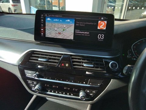 BMW 5 Series 540I Xdrive M Sport Black #10