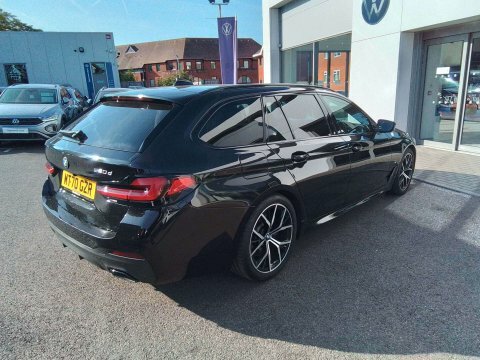 BMW 5 Series 540I Xdrive M Sport Black #7