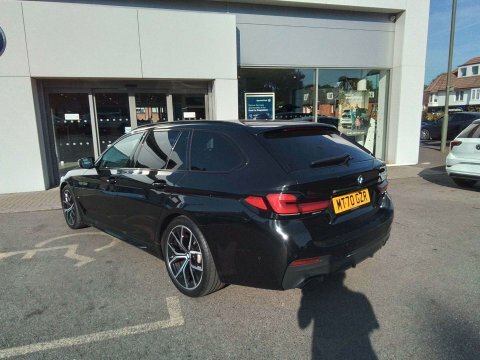 BMW 5 Series 540I Xdrive M Sport Black #9