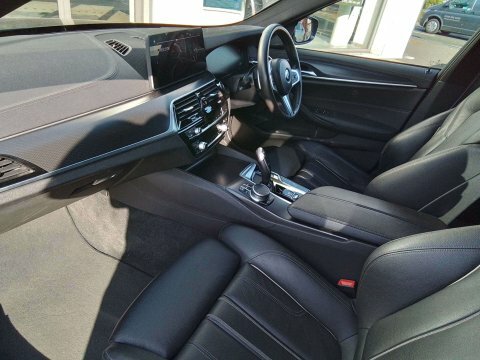 BMW 5 Series 540I Xdrive M Sport Black #13