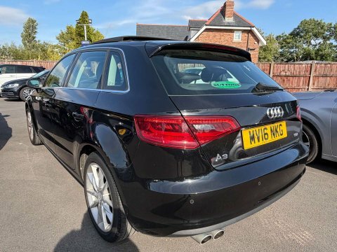 Audi A3 2.0 A3 Sportback Black #6
