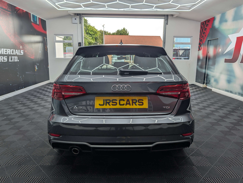 Audi A3 Sportback S Line Tdi Grey #2