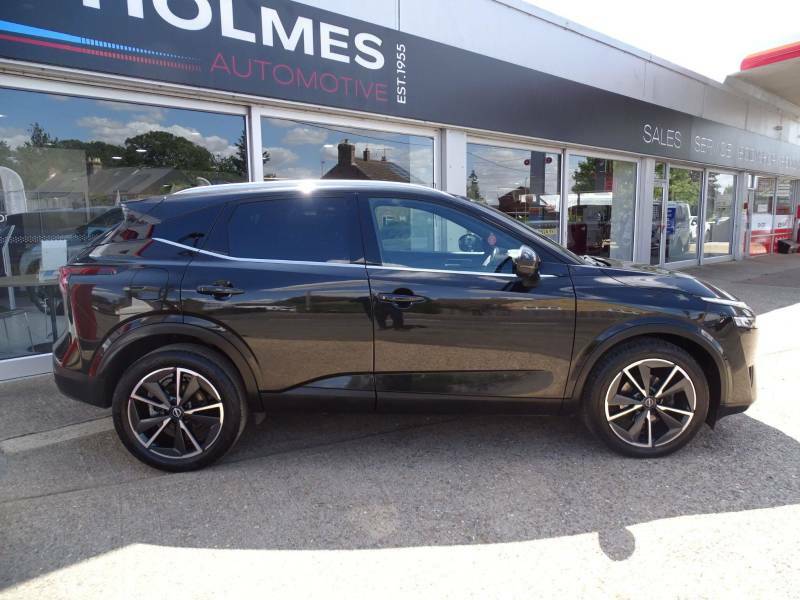 Nissan Qashqai 1.3 Dig-t Mh 158 Tekna Xtronic - 2022 72 NL72VTW Black #6