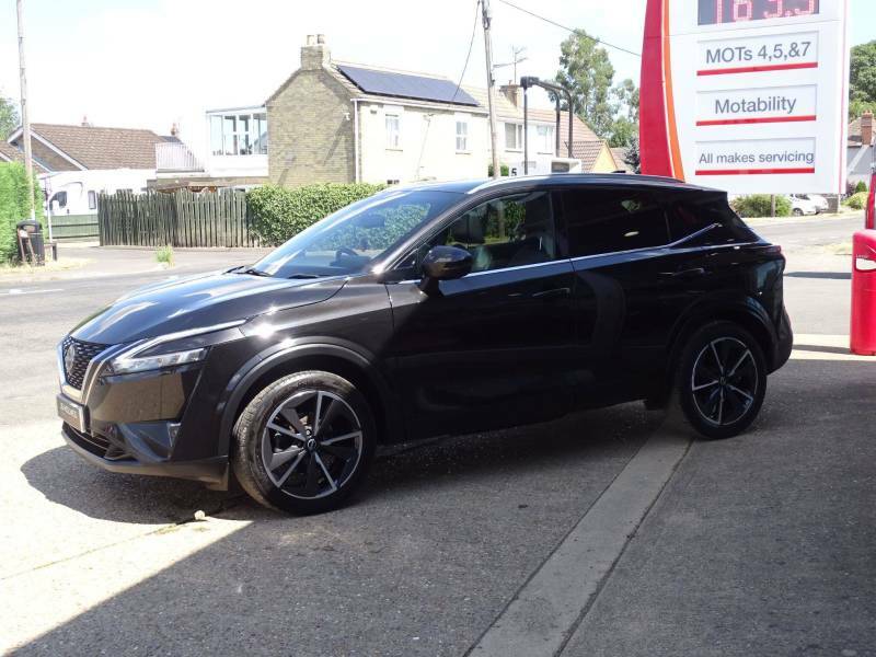 Nissan Qashqai 1.3 Dig-t Mh 158 Tekna Xtronic - 2022 72 NL72VTW Black #3