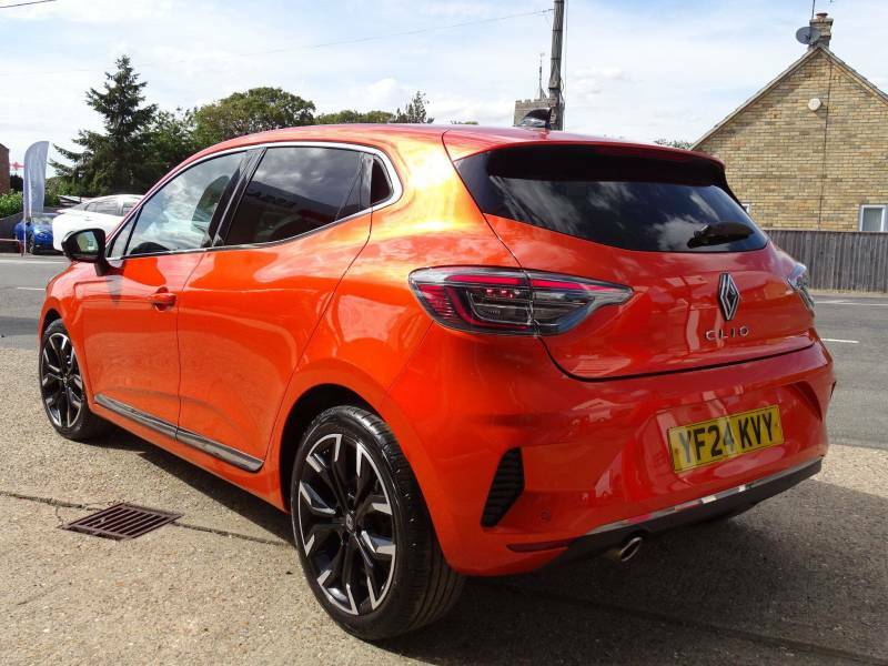Renault Clio 1.0 Tce 90 Techno - 2024 24 YF24KVY Orange #3