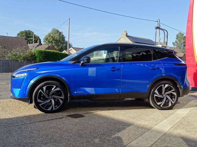 Nissan Qashqai 1.5 H E-power Tekna Suv Hybrid Eu Blue #4