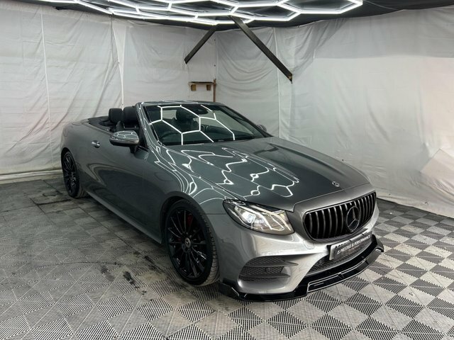 Mercedes-Benz E Class 2.0 E220d Amg Line Premium Cabriolet G-tronic E Black