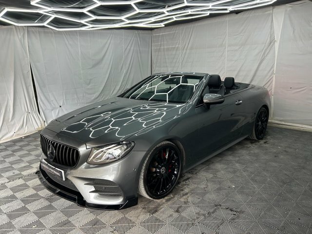 Mercedes-Benz E Class 2.0 E220d Amg Line Premium Cabriolet G-tronic E VU68RGZ Black #3
