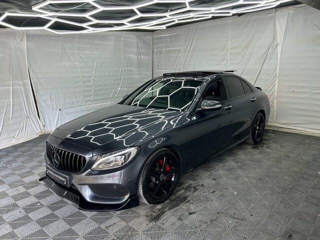 Mercedes-Benz C Class 2.1 C220 Bluetec Amg Line Premium G-tronic Euro DF15FWM Grey #3