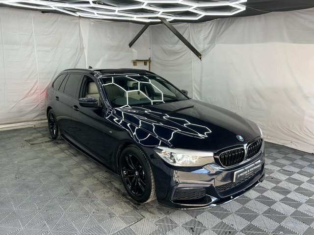 BMW 5 Series 2.0 520D M Sport Touring Euro 6 S S KT68UGX Black