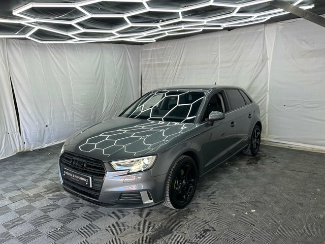 Audi A3 1.6 Tdi Sport Sportback S Tronic Euro 6 S S Black #3