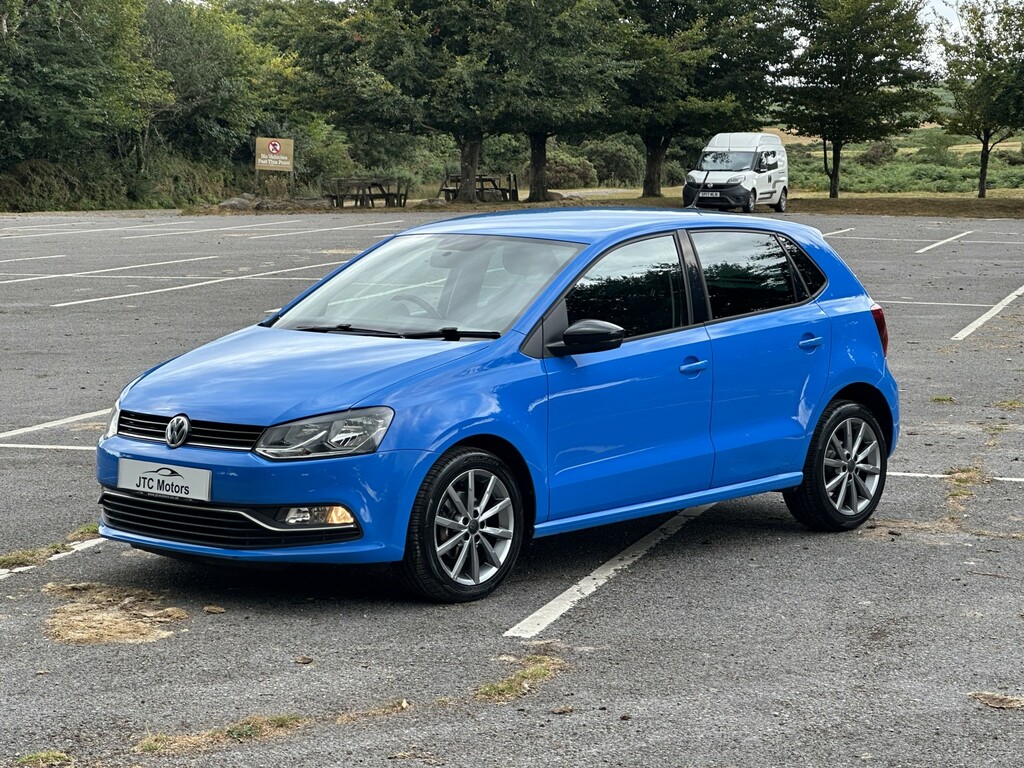 Volkswagen Polo Hatchback 1.2 Tsi Se Design Man, Blue WP15NJY Blue #2