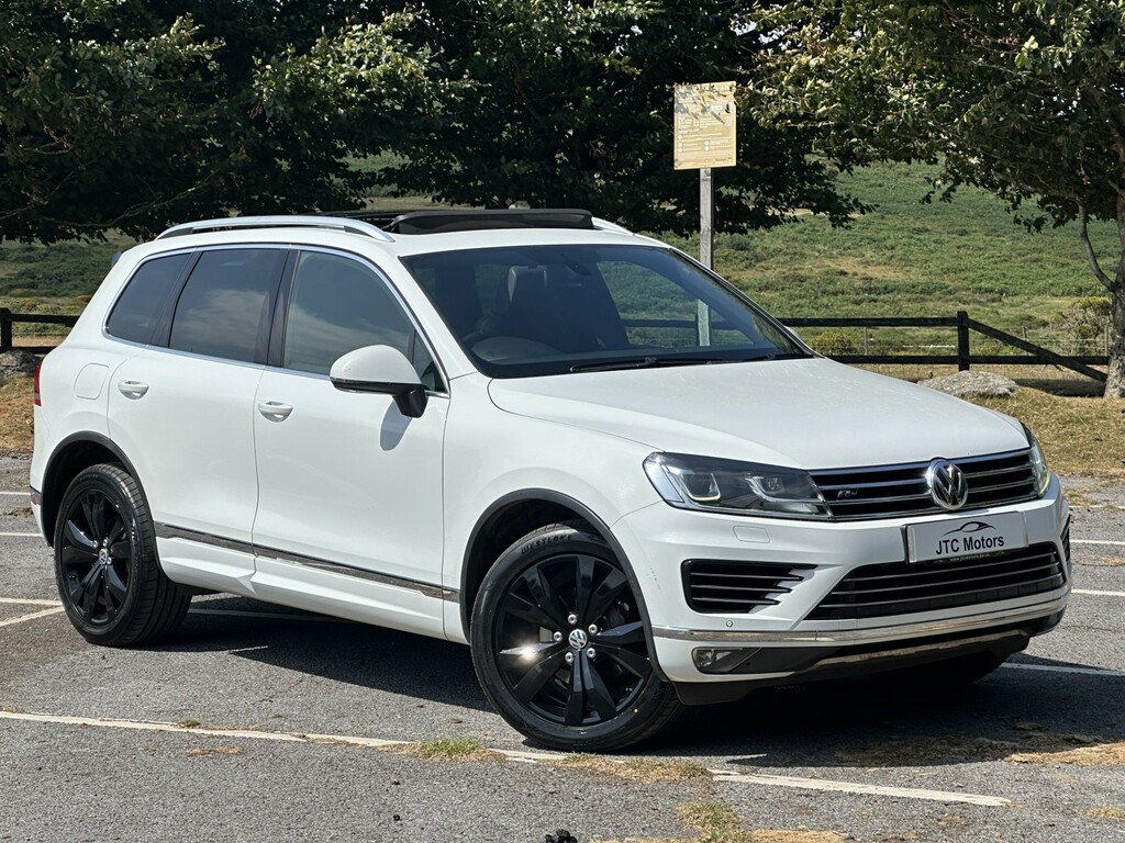 Volkswagen Touareg Suv 3.0 V6 Tdi Bluemotion Tech 262 R-line Tip DF15AYN White #5