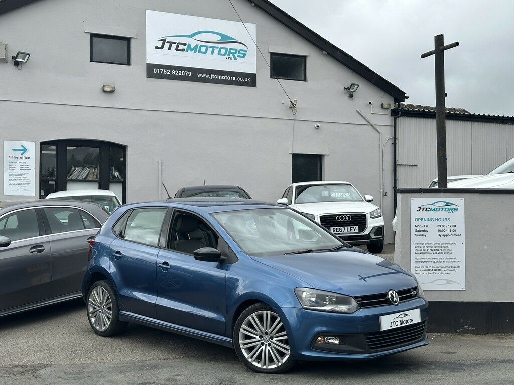 Volkswagen Polo 1.4 Tsi Act Bluegt 5Dr, Blue 1 F Blue