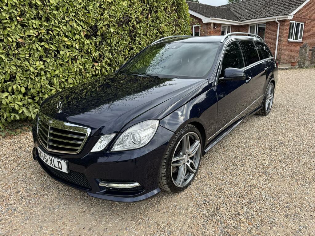 Mercedes-Benz E Class Sport Edition 125 KV61XLD Blue #6