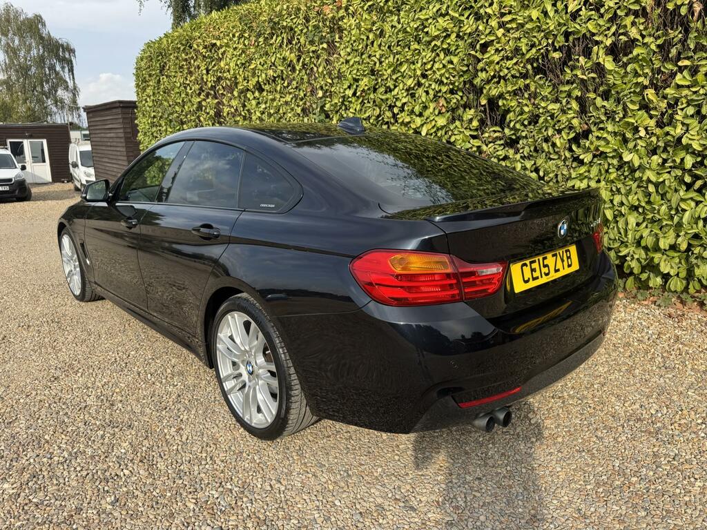 BMW 4 Series Gran Coupe M Sport Black #4