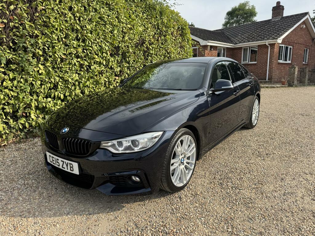 BMW 4 Series Gran Coupe M Sport Black #5