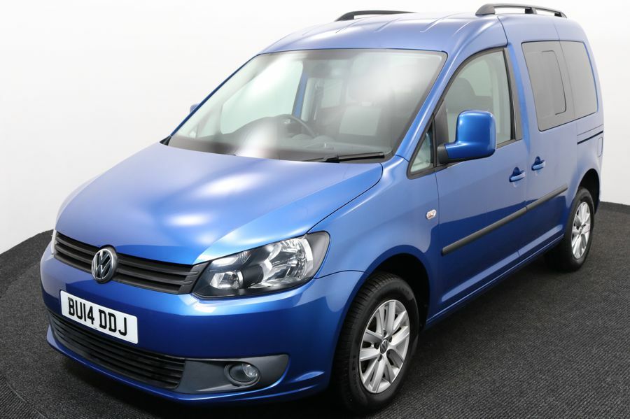 Volkswagen Caddy Life 1.6 Tdi Life Up Front BU14DDJ Blue #2