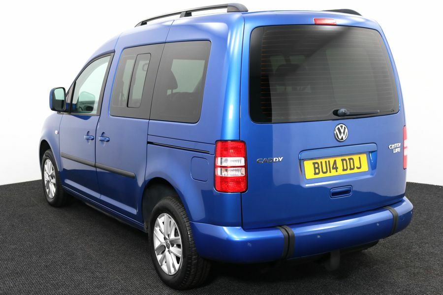Volkswagen Caddy Life 1.6 Tdi Life Up Front BU14DDJ Blue #3