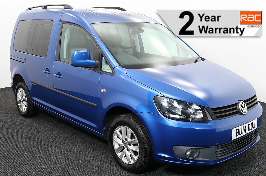 Volkswagen Caddy Life 1.6 Tdi Life Up Front Blue