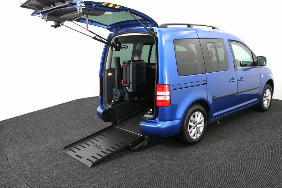 Volkswagen Caddy Life 1.6 Tdi Life Up Front BU14DDJ Blue #4