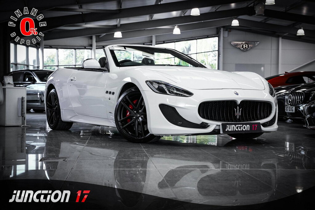 Maserati GranCabrio 4.7 V8 Sport Mc Shift Euro 5 White