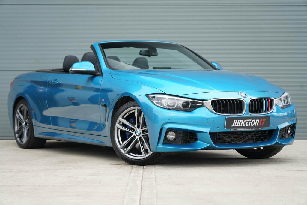 BMW 4 Series 2.0 420D M Sport Euro 6 Ss YE19GNU Blue