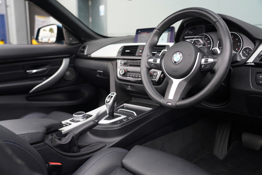 BMW 4 Series 2.0 420D M Sport Euro 6 Ss YE19GNU Blue #2