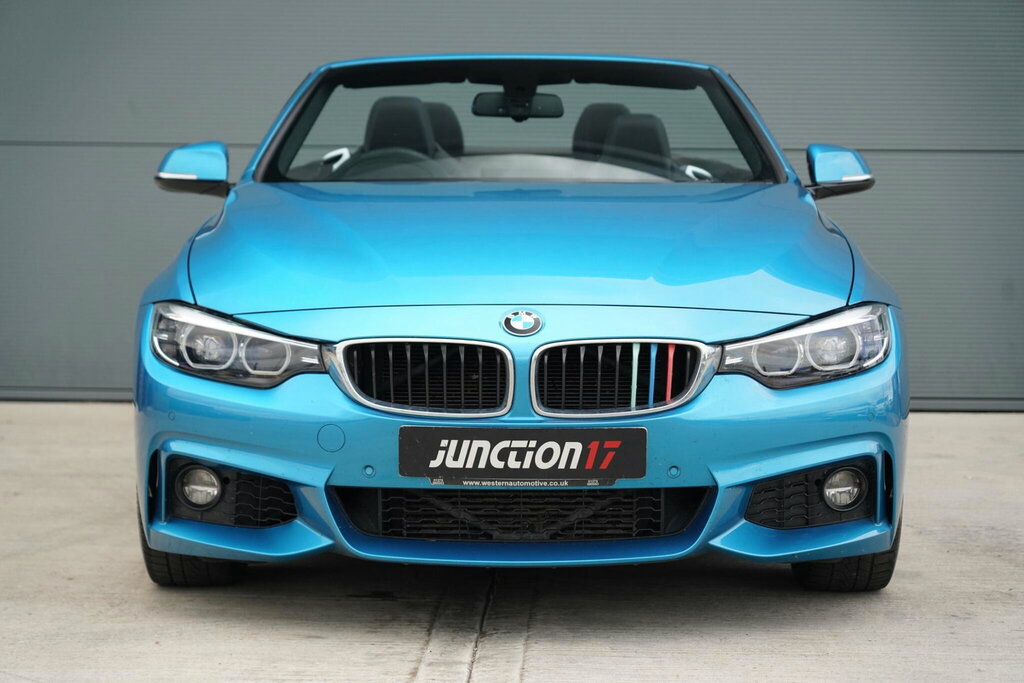 BMW 4 Series 2.0 420D M Sport Euro 6 Ss YE19GNU Blue #4