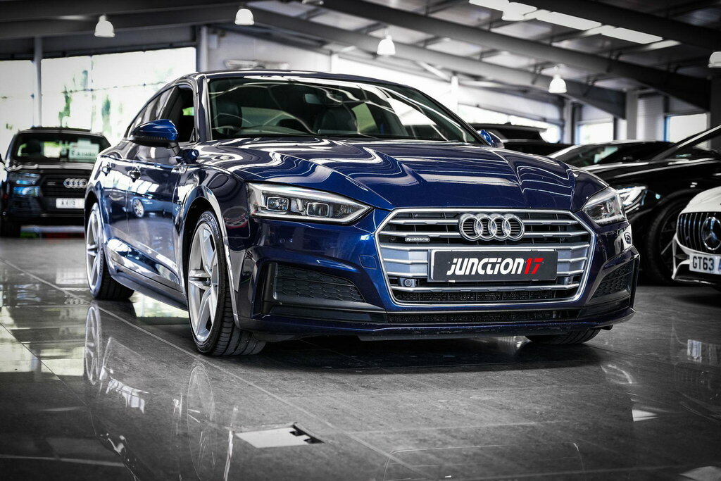 Audi A5 2.0 Tfsi Quattro S Line S Tronic - 2017 17 Red #8